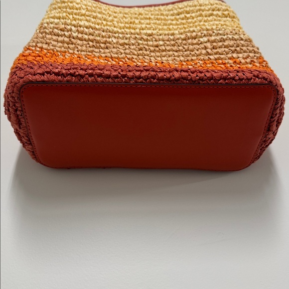 NWT Michael Kors Sunset Woven Shoulder Bag - Picture 4 of 6